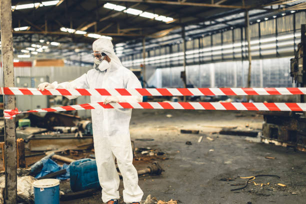Professional Drug Lab Cleanup technician working in Tilleda, WI